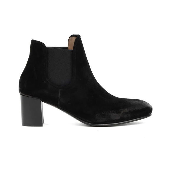 Pedro Garcia Black Suede Ankle Boots - Picture 1 of 4